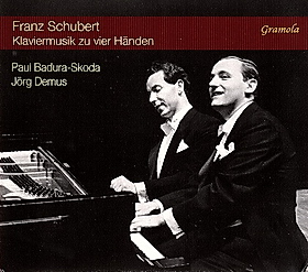 Klaviermusik zu 4 Händen - Schubert-CD mit Paul Badura-Skoda und Jörg Demus